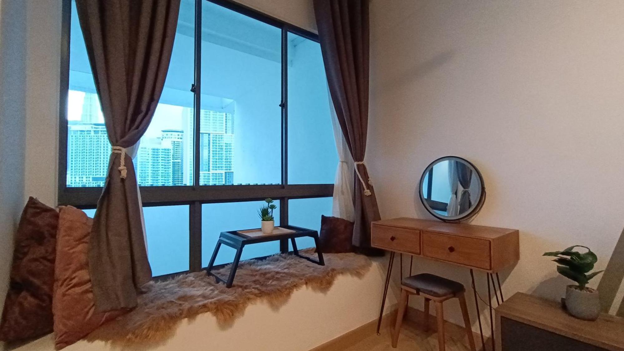 C14B Modern Infinity Pool Klcc Balcony View Apartment Kuala Lumpur Exterior photo